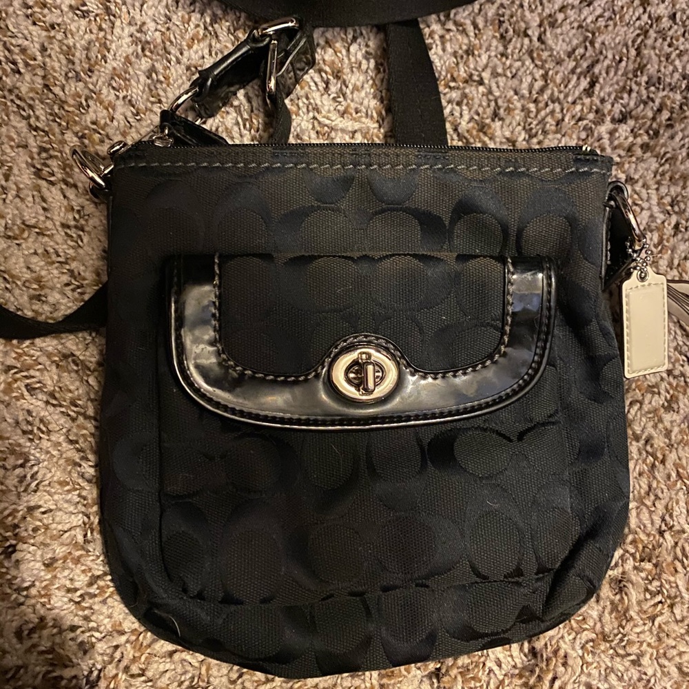 Small Black Coach Crossbody